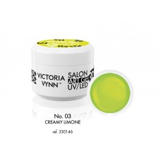 Victoria Vynn Salon Art Gel UV/LED 3D Creamy - No. 03 Limone